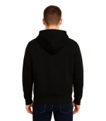 Clandestine Masked Custom Hoodie – Black Stealth Street Style Pullover