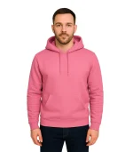 Radiate Positivity Custom Hoodie – Pink Butterfly Graphic Pullover