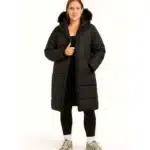 Women's Puffer Plus Size Faux Fur Coat